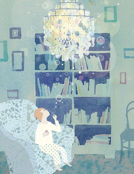 В апрельский AD, иллюстрация про лампу fun.