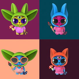 NFT 3D коллекция 5000