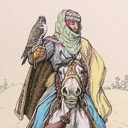 С соколом...