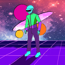 Daft Punk space