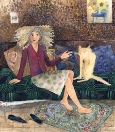 Автопортрет с Кусенькой