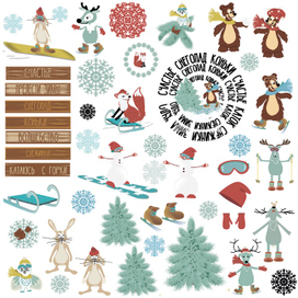 Набор бумаги для скрапбукинга