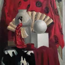 Натюрморт в японском стиле