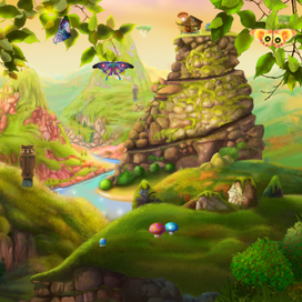 концепт домика мишки Теда 