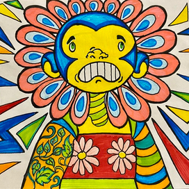 Camomile, по простому русскому человек ромашка