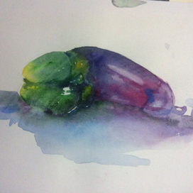 Перчик и баклажан