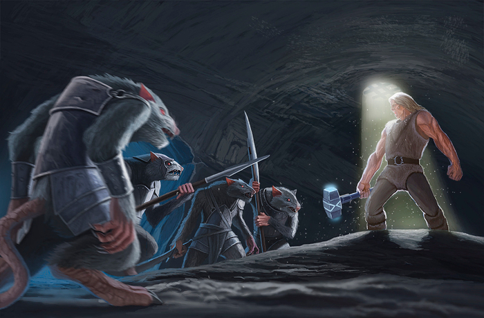 Вульфгар и крысиные оборотни