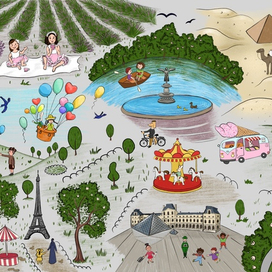 Фотообои в детскую