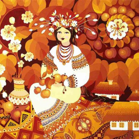 Девушка Яблонька