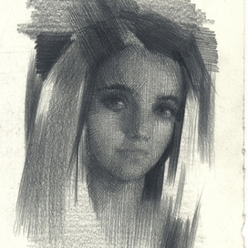 Милена портретная зарисовка