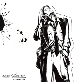 Fashion иллюстрация 