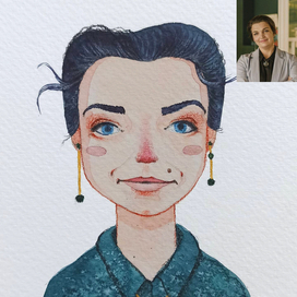 Стилизованный портрет