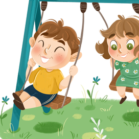 Серия иллюстраций для алфавита