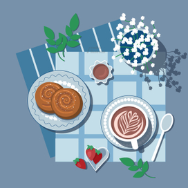 Булочки с корицей