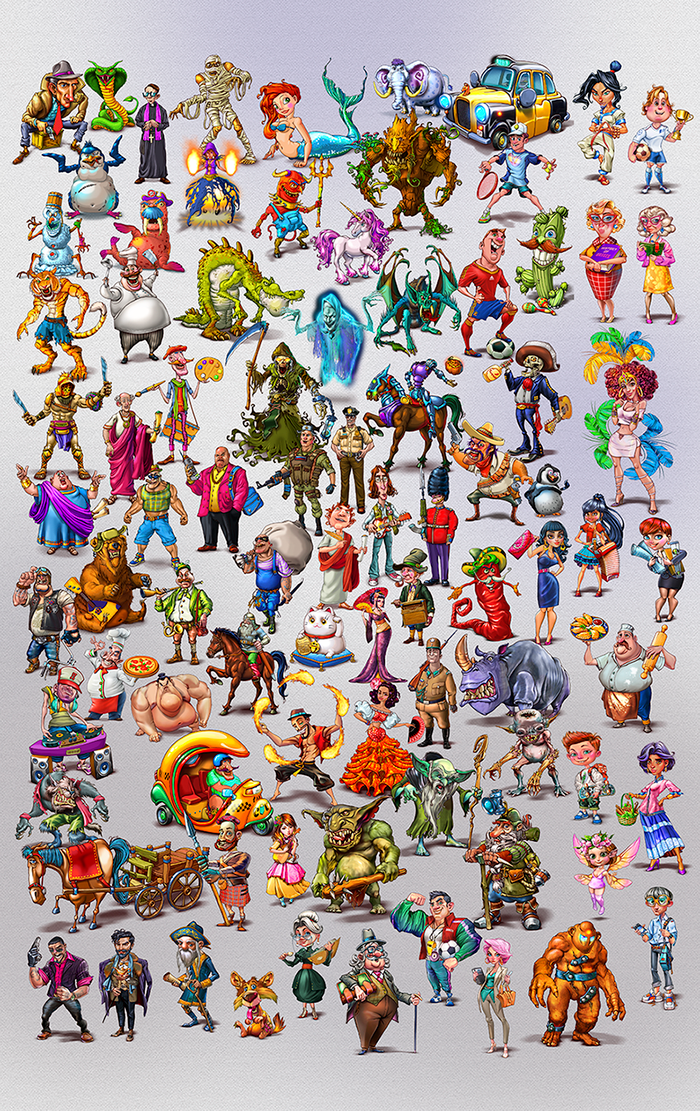 Game Character (Игровые персонажи)