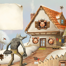 Три поросенка iPad