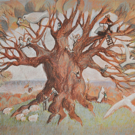 Мио, мой Мио! Эскиз 4. Дерево