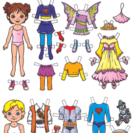 Наряды для Саши и Маши