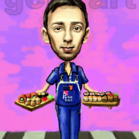 Цифровой шарж