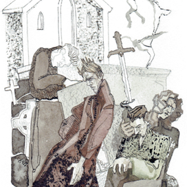 Иллюстрация к поэме "Город страшной ночи" Джеймса Томсона