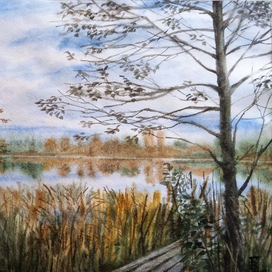 Октябрь на реке Вуокса