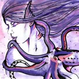 Русалка (портрет 1)