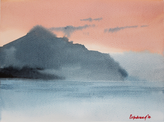 Закат в тропиках