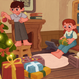 Новогодняя атмосфера