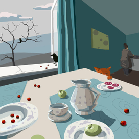 Остатки завтрака