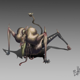 Концепт демона-похоти