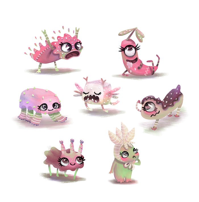 Сладкие монстрики