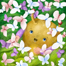 Открытка из серии «Весна»