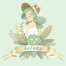 Девушка природа