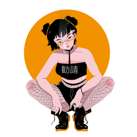 Аниме девушка