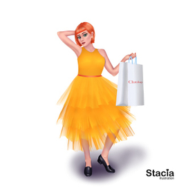 Персонаж для магазина одежды