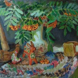 Рябина и береста