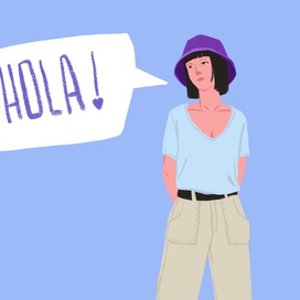 девушка hola