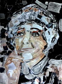 Картина "Фаина Раневская". Коллаж