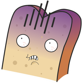 испуганный хлебушек