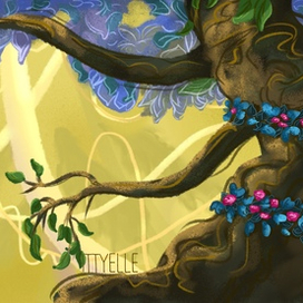 Стилизация фона Маугли 1973