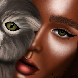 Девушка с кошкой