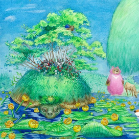 старая черепаха