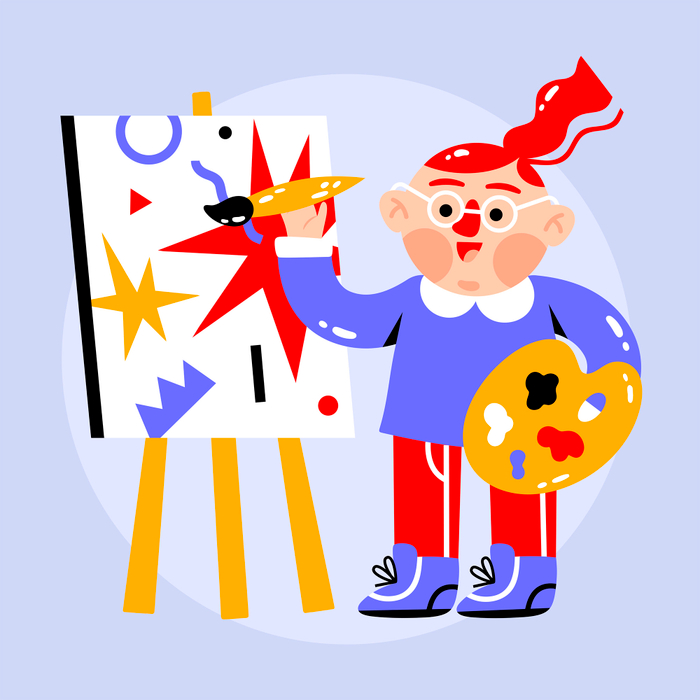 Illustration for school identity