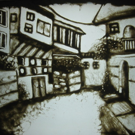 Песочная картина.