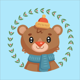 Иллюстрация "Мишка"