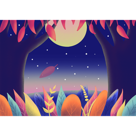 Волшебный лес🍃