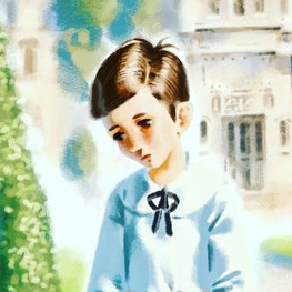 Матиуш на фоне замка