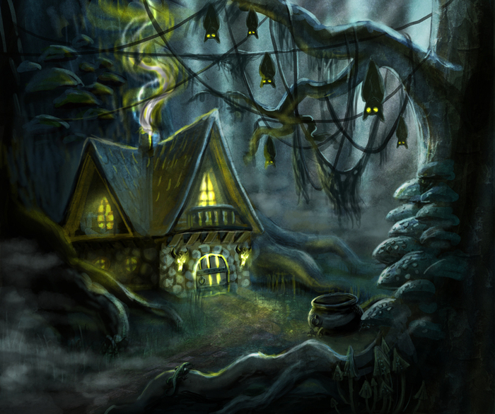 домик ведьмы