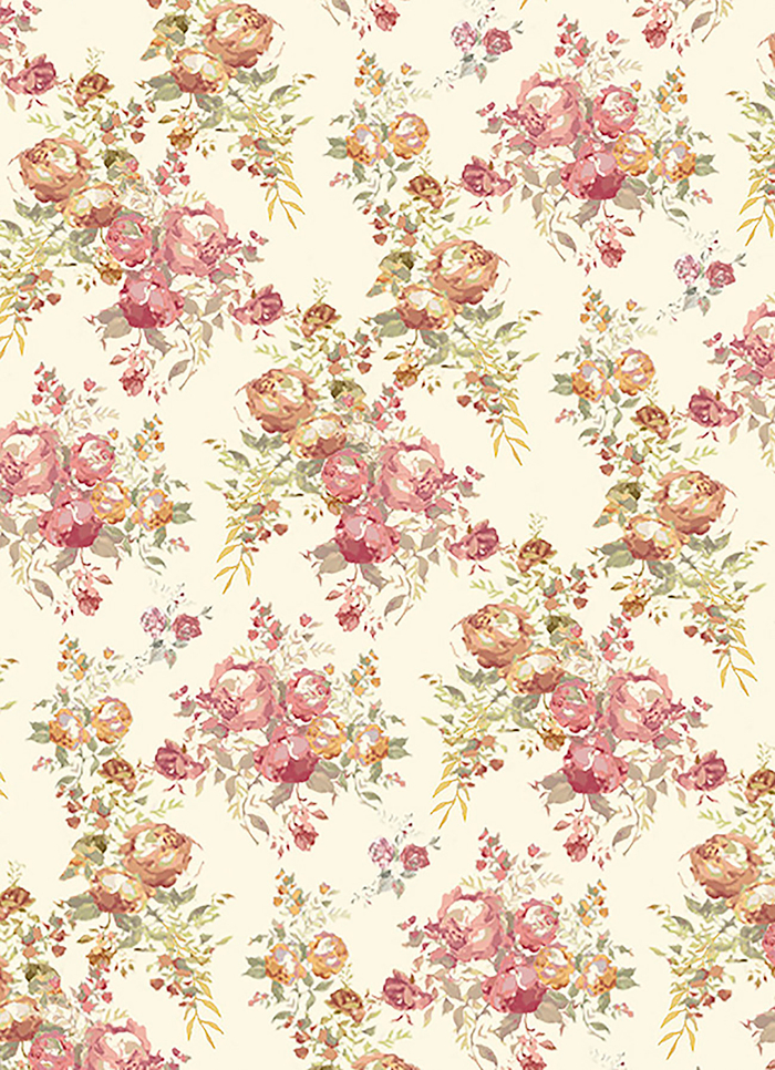 Russian vintage. Peonies.