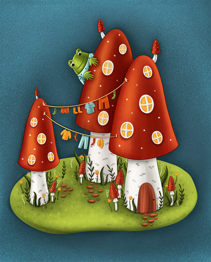 Грибной дом